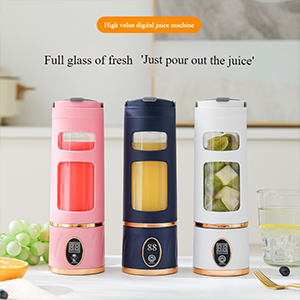 Mini USB Rechargeable Portable Blender 4-8 Blade Juicer