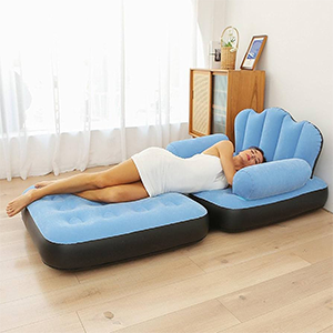 Five-in-One Foldable Inflatable Bed Sofa