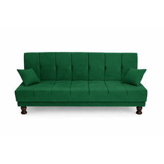 Galaxy Sofa Combed Imported velvet Fabric Dark Grey Color Armless
